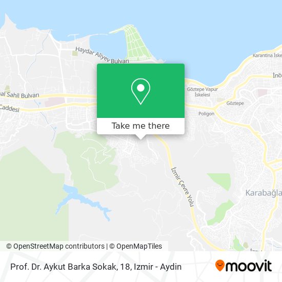 Prof. Dr. Aykut Barka Sokak, 18 map