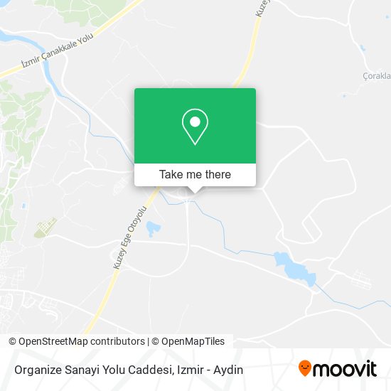 Organize Sanayi Yolu Caddesi map