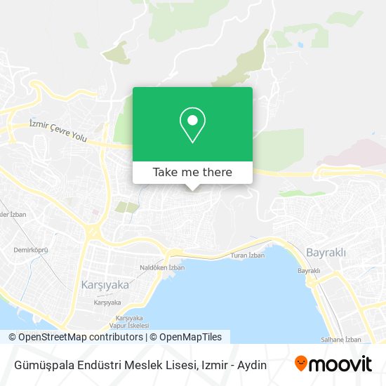 Gümüşpala Endüstri Meslek Lisesi map
