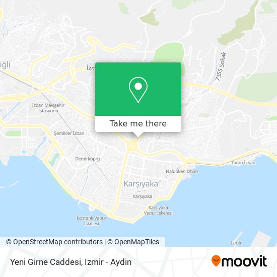 Yeni Girne Caddesi map