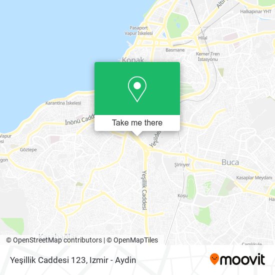 Yeşillik Caddesi 123 map