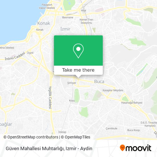 Güven Mahallesi Muhtarlığı map