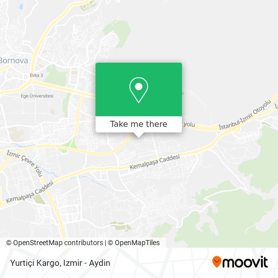 Yurtiçi Kargo map