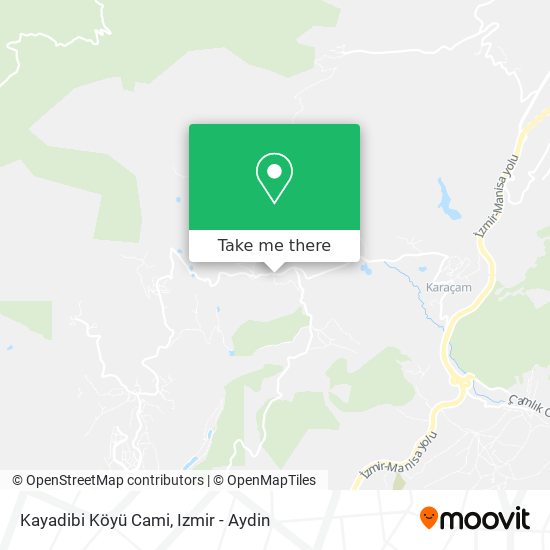Kayadibi Köyü Cami map