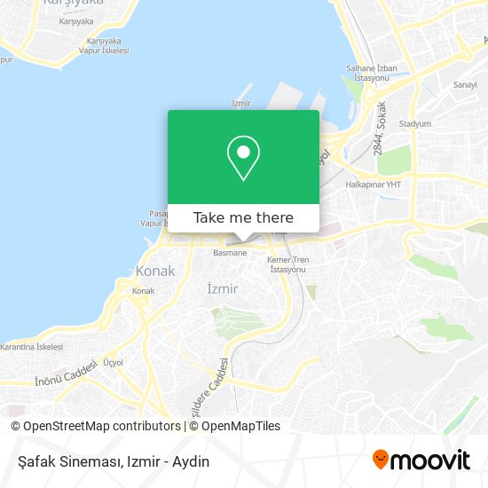 Şafak Sineması map