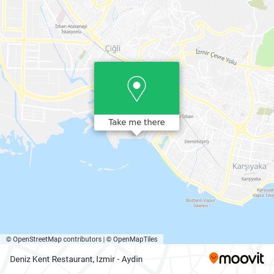 Deniz Kent Restaurant map