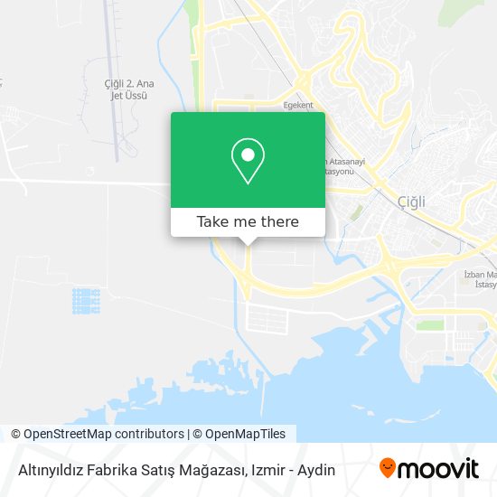 Altınyıldız Fabrika Satış Mağazası map