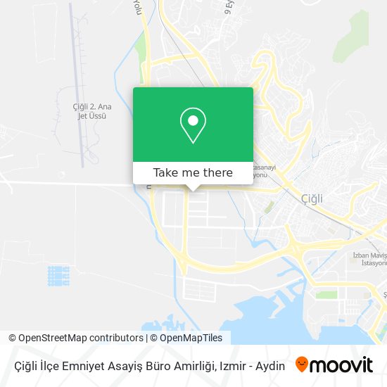 Çiğli İlçe Emniyet Asayiş Büro Amirliği map