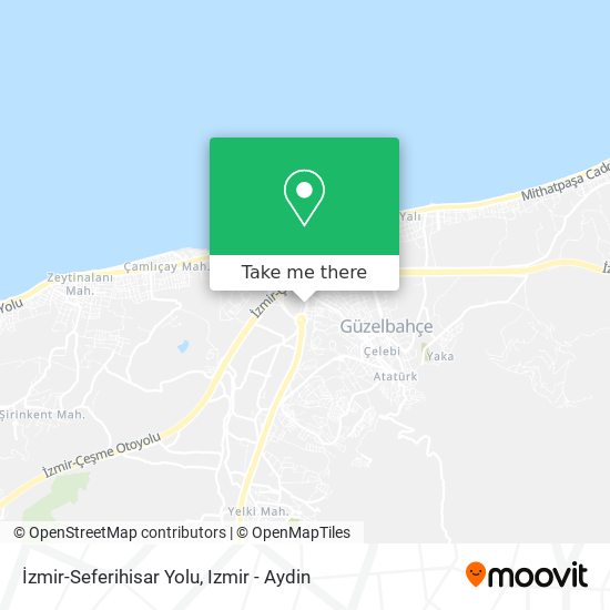 İzmir-Seferihisar Yolu map