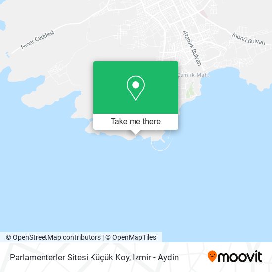 Parlamenterler Sitesi Küçük Koy map