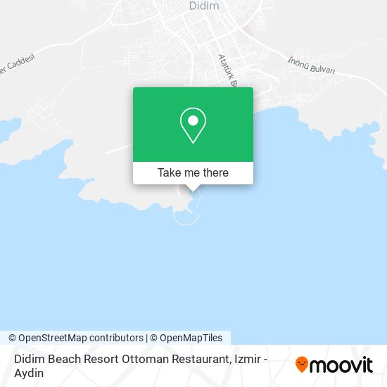 Didim Beach Resort Ottoman Restaurant map
