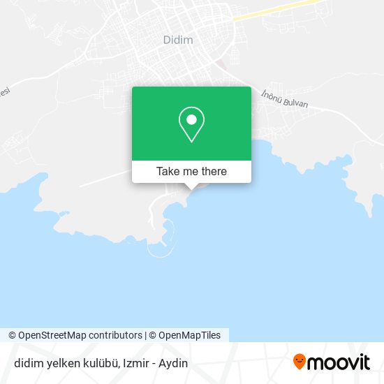 didim yelken kulübü map