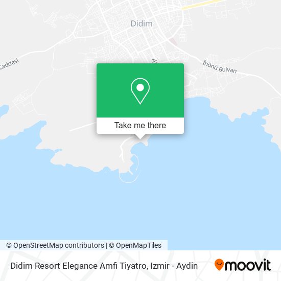 Didim Resort Elegance Amfi Tiyatro map