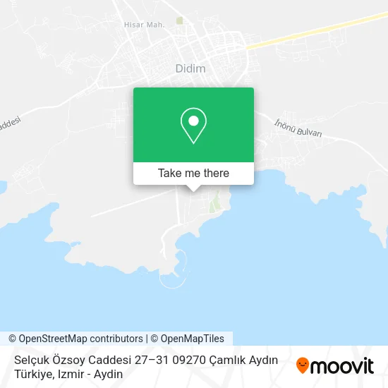 Selçuk Özsoy Caddesi 27–31 09270 Çamlık Aydın Türkiye map