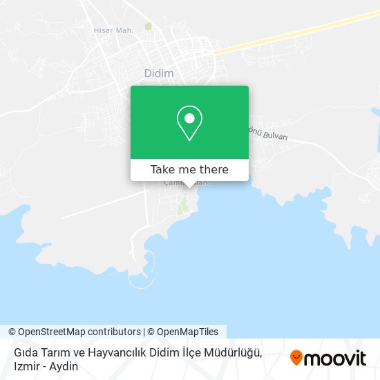 Gıda Tarım ve Hayvancılık Didim İlçe Müdürlüğü map