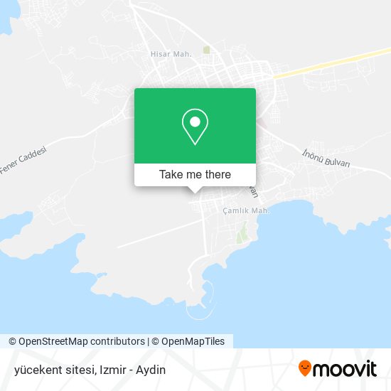 yücekent sitesi map