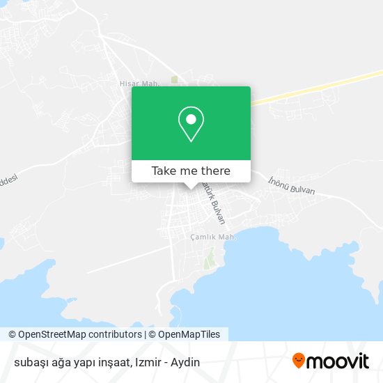 subaşı ağa yapı inşaat map