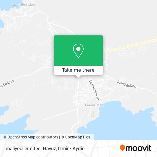 maliyeciler sitesi Havuz map