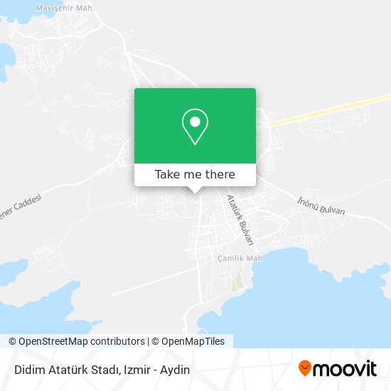 Didim Atatürk Stadı map