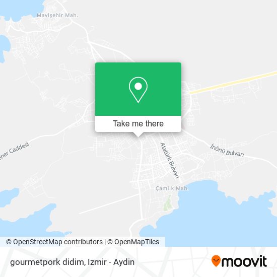 gourmetpork didim map