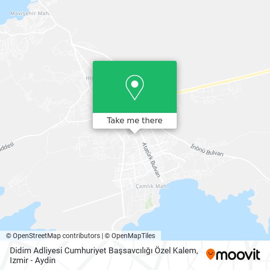 Didim Adliyesi Cumhuriyet Başsavcılığı Özel Kalem map