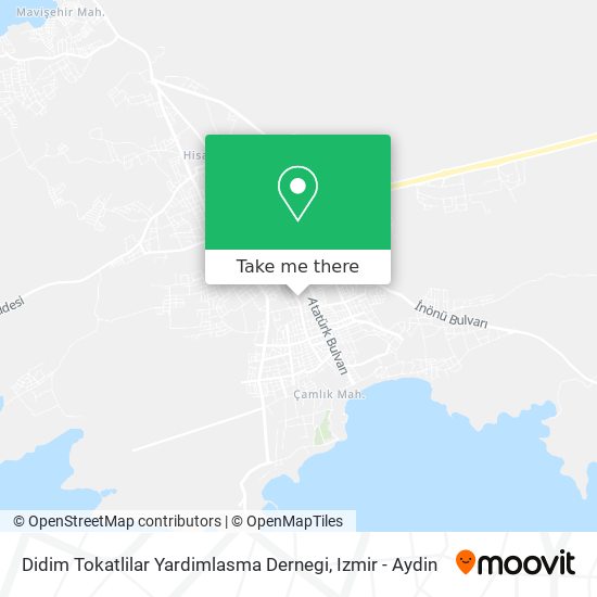 Didim Tokatlilar Yardimlasma Dernegi map