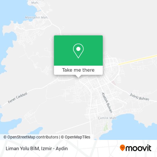 Liman Yolu BİM map