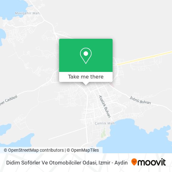 Didim Soförler Ve Otomobilciler Odasi map