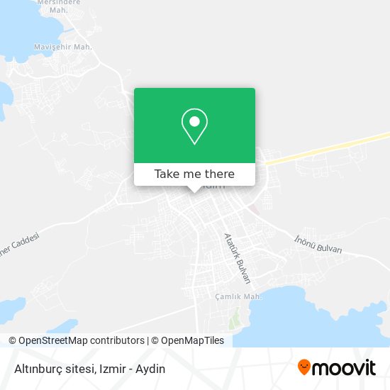 Altınburç sitesi map