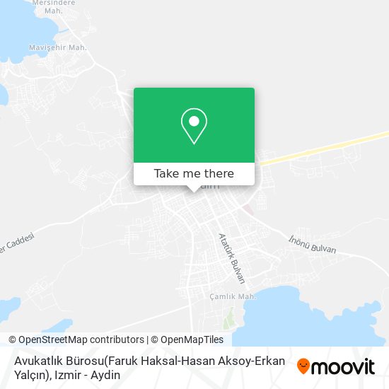 Avukatlık Bürosu(Faruk Haksal-Hasan Aksoy-Erkan Yalçın) map