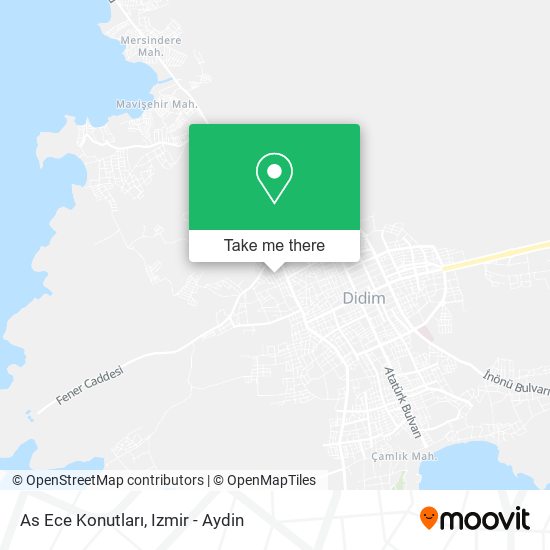 As Ece Konutları map