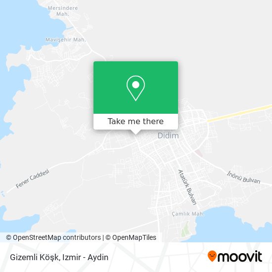Gizemli Köşk map
