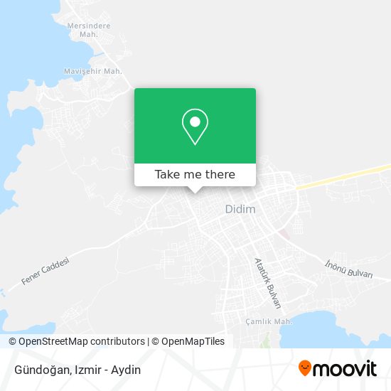 Gündoğan map