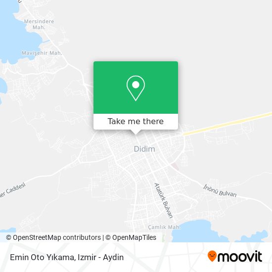 Emin Oto Yıkama map