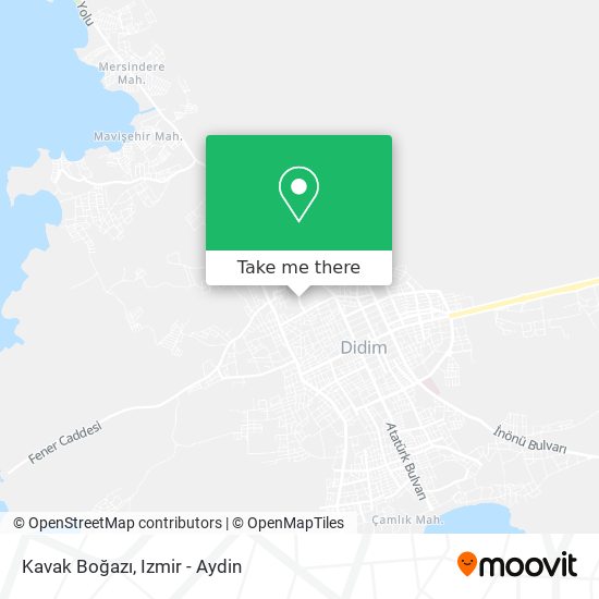 Kavak Boğazı map