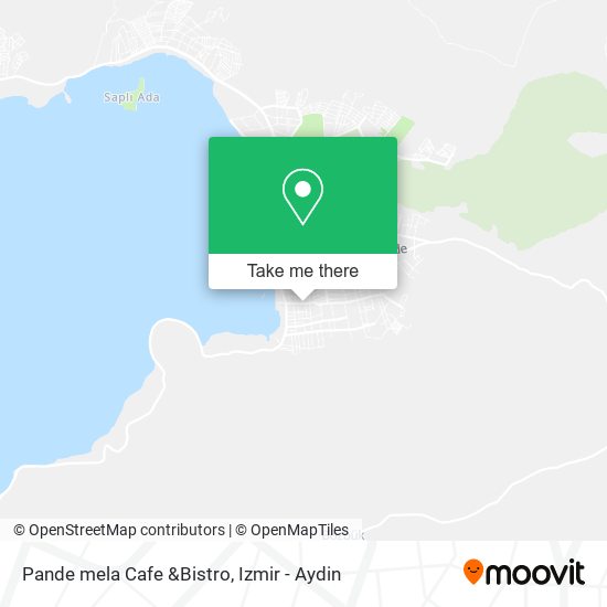 Pande mela Cafe &Bistro map