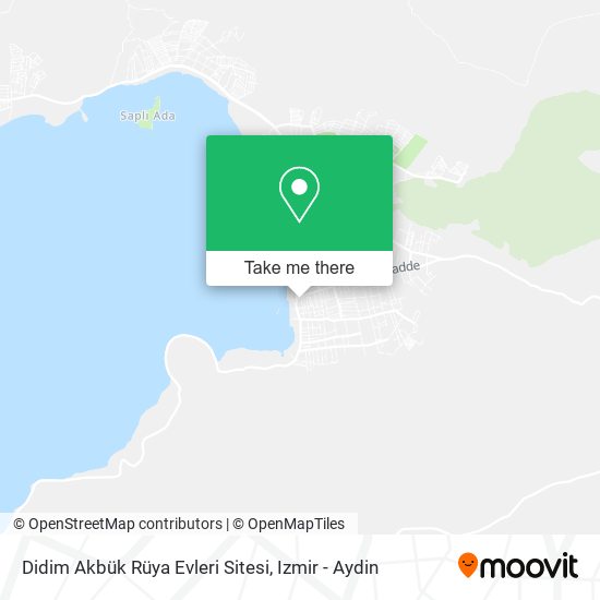 Didim Akbük Rüya Evleri Sitesi map