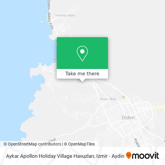 Aykar Apollon Holiday Village Havuzları map