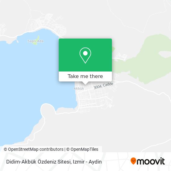 Didim-Akbük Özdeniz Sitesi map