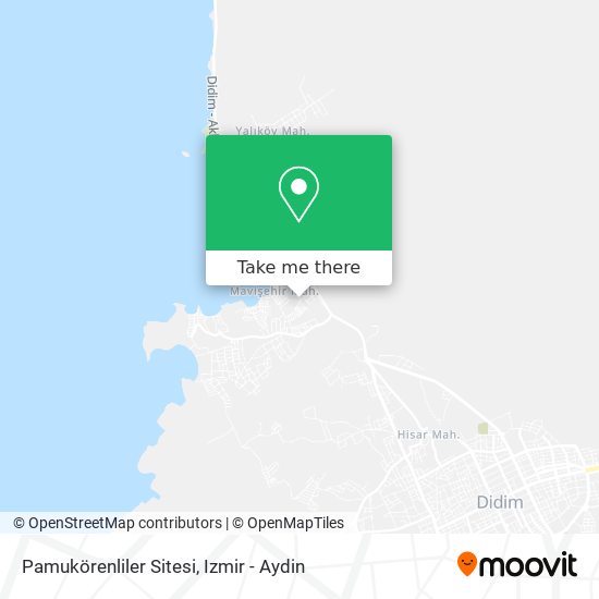 Pamukörenliler Sitesi map