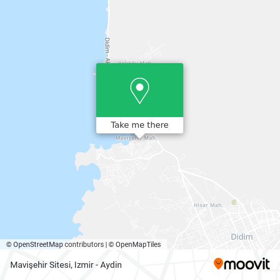 Mavişehir Sitesi map