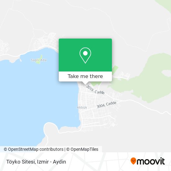 Töyko Sitesi map