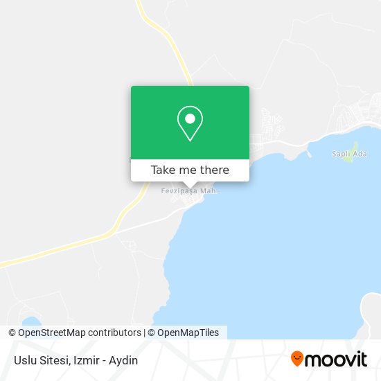 Uslu Sitesi map