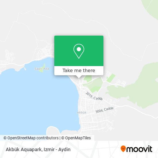 Akbük Aquapark map