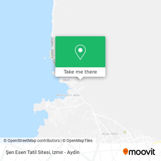 Şen Esen Tatil Sitesi map