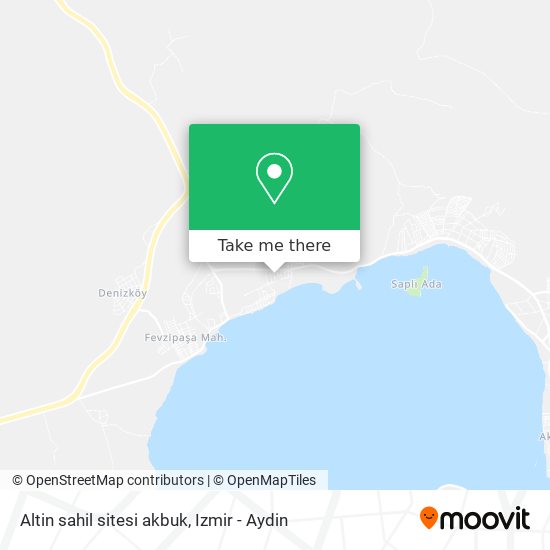 Altin sahil sitesi akbuk map
