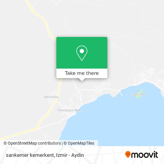 sarıkemer kemerkent map