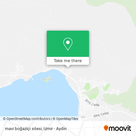 mavi boğaziçi sitesi map