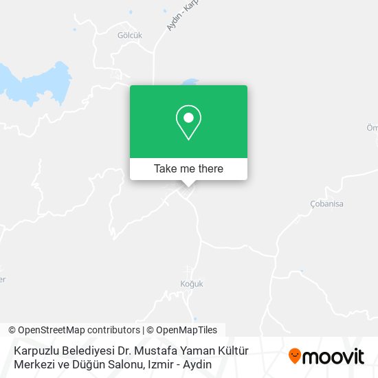 Karpuzlu Belediyesi Dr. Mustafa Yaman Kültür Merkezi ve Düğün Salonu map