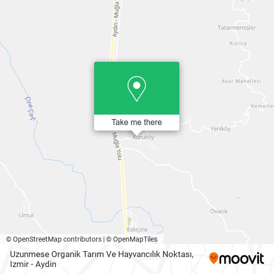 Uzunmese Organik Tarım Ve Hayvancılık Noktası map